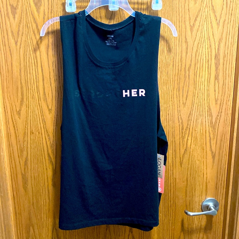 Women’s tank. Size 1x black new!!